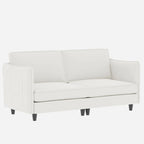 74.27" Loveseat Sofa, Mid-Century Modern Style