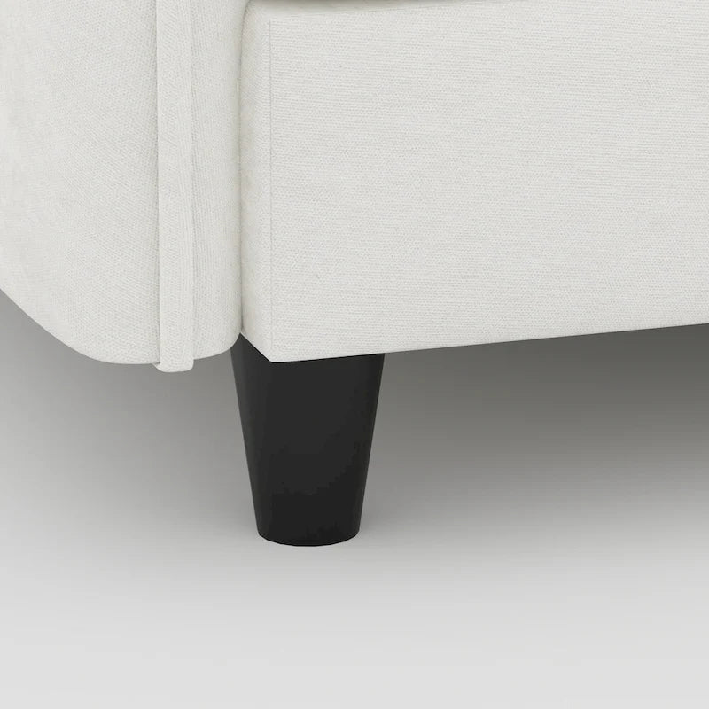 74.27" Loveseat Sofa, Mid-Century Modern Style