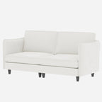 74.27" Loveseat Sofa, Mid-Century Modern Style