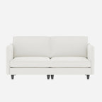 74.27" Loveseat Sofa, Mid-Century Modern Style