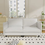 74.27" Loveseat Sofa, Mid-Century Modern Style