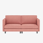 74.27" Loveseat Sofa, Mid-Century Modern Style