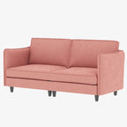 74.27" Loveseat Sofa, Mid-Century Modern Style