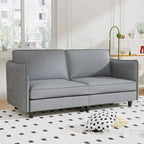 74.27" Loveseat Sofa, Mid-Century Modern Style
