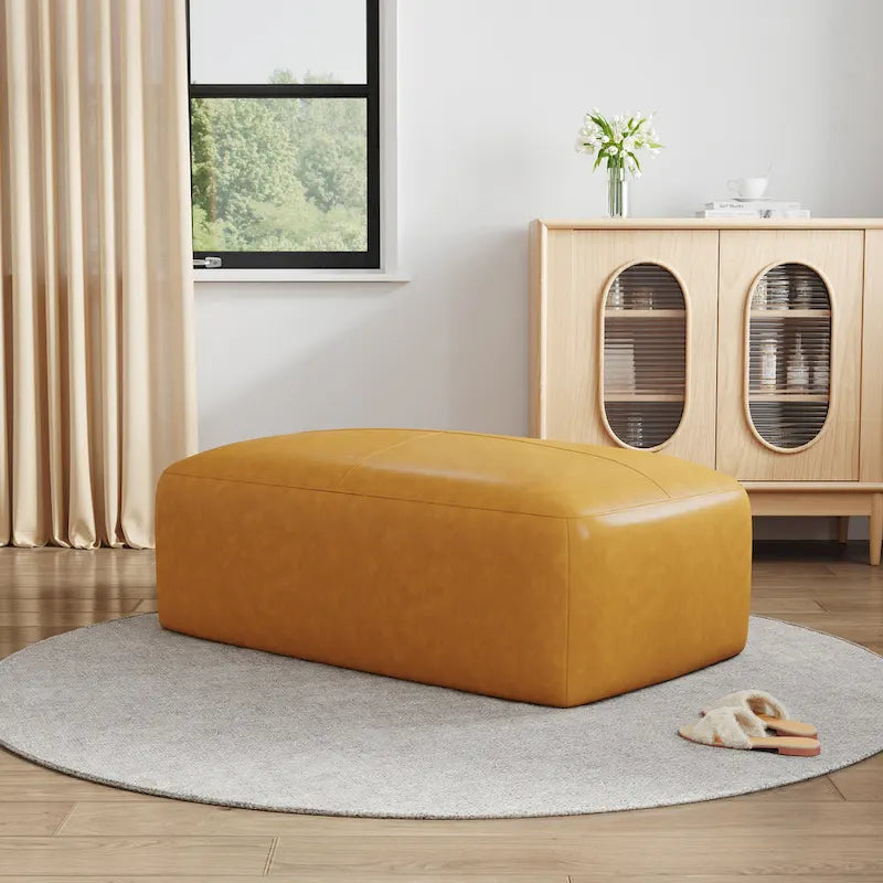 Ottoman, 43" Upholstered Bench for Living Room and Bedroom