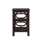 Omega End Table with Shelves