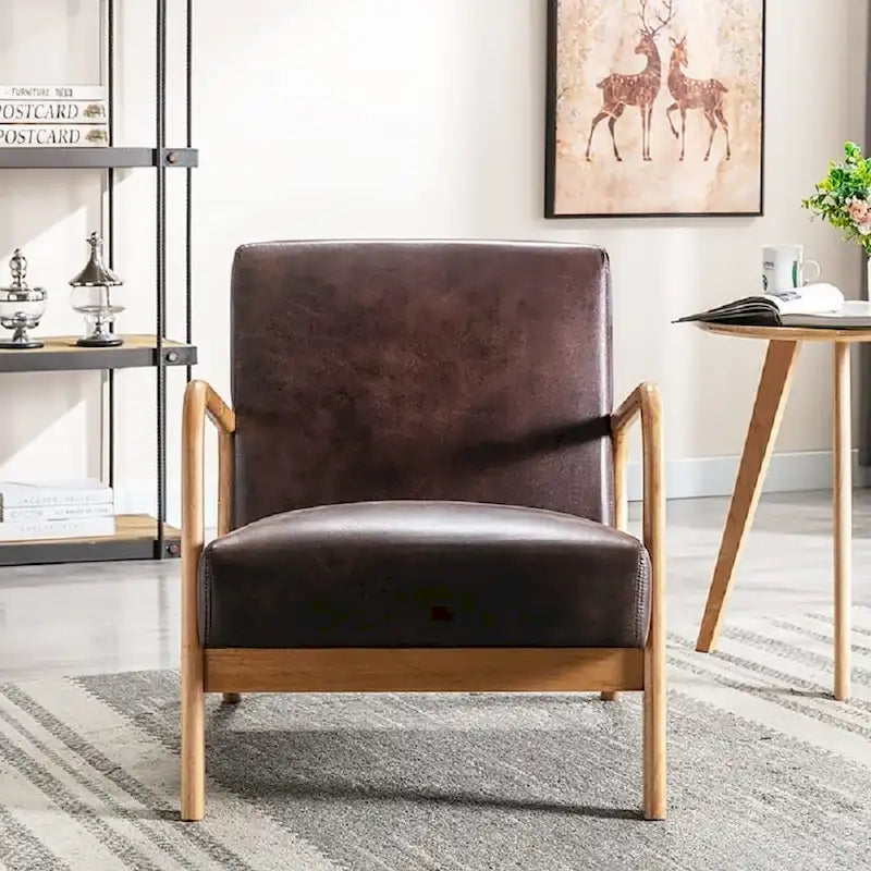 Mid-Century Modern Armchair 25.2"