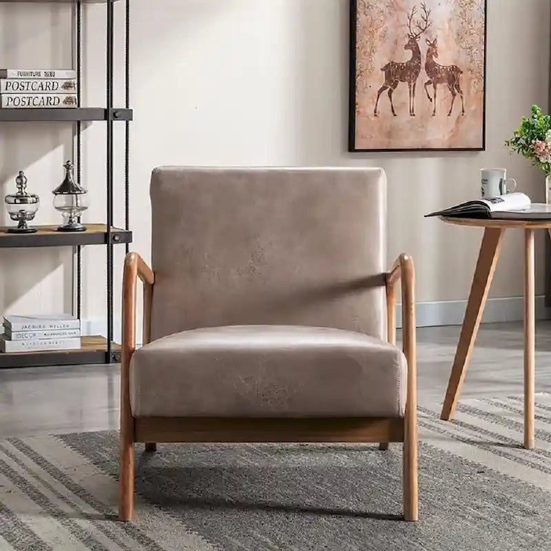 Mid-Century Modern Armchair 25.2"