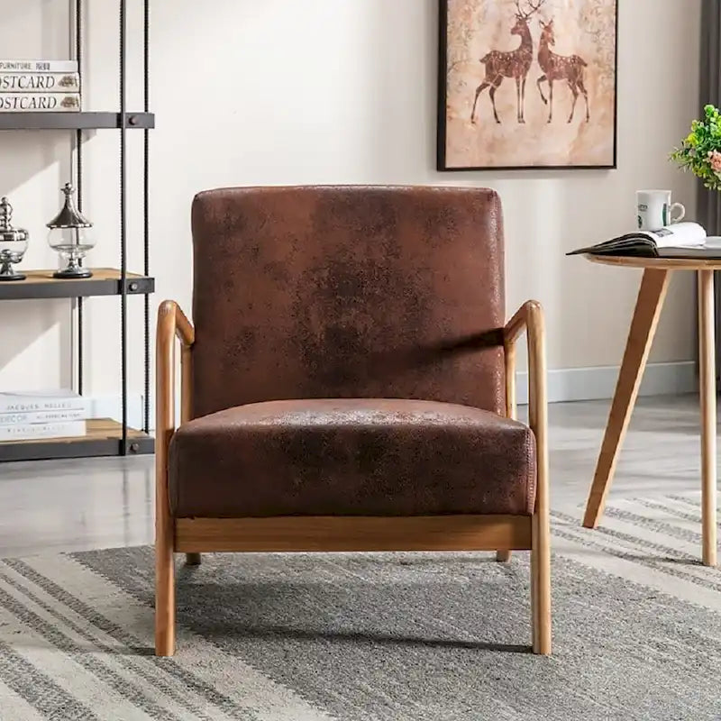 Mid-Century Modern Armchair 25.2"