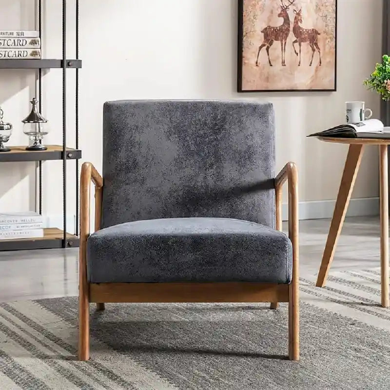 Mid-Century Modern Armchair 25.2"
