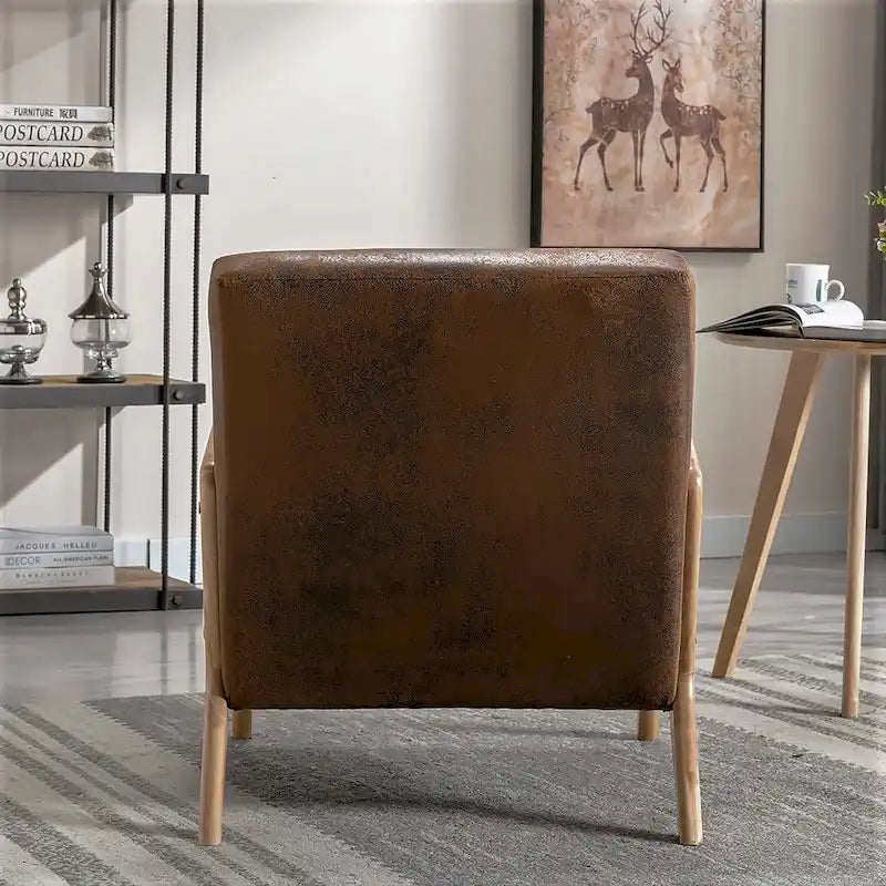 Mid-Century Modern Armchair 25.2"
