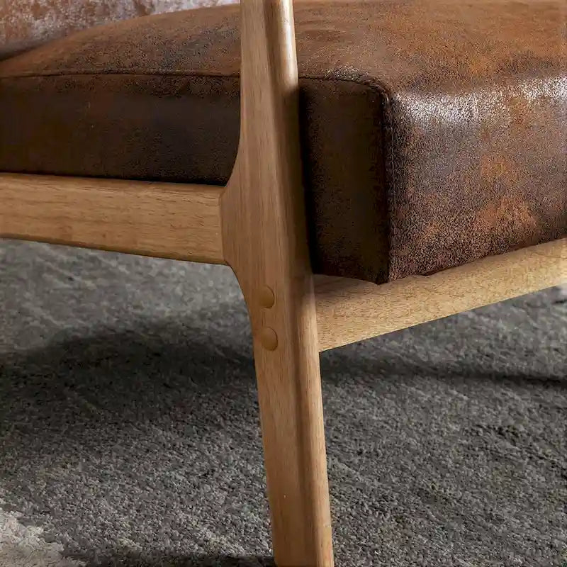 Mid-Century Modern Armchair 25.2"