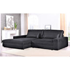 105.52-Inch Two-Piece Chaise Sectional Sofa