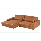 105.52-Inch Two-Piece Chaise Sectional Sofa