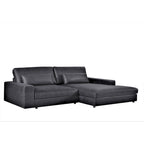 105.52-Inch Two-Piece Chaise Sectional Sofa
