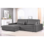 105.52-Inch Two-Piece Chaise Sectional Sofa