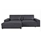 105.52-Inch Two-Piece Chaise Sectional Sofa