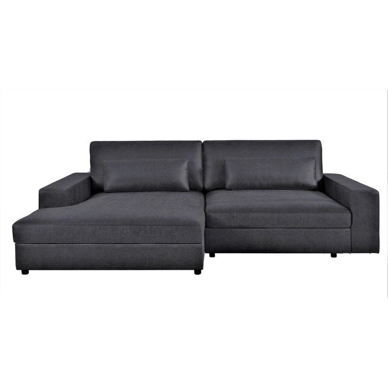 105.52-Inch Two-Piece Chaise Sectional Sofa