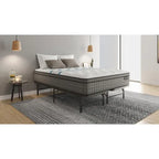 Metal Bed Frame with Under-Bed Storage