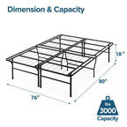 Heavy Duty Steel Mattress Foundation
