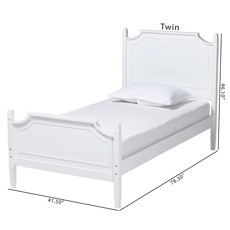 Wood Platform Bed