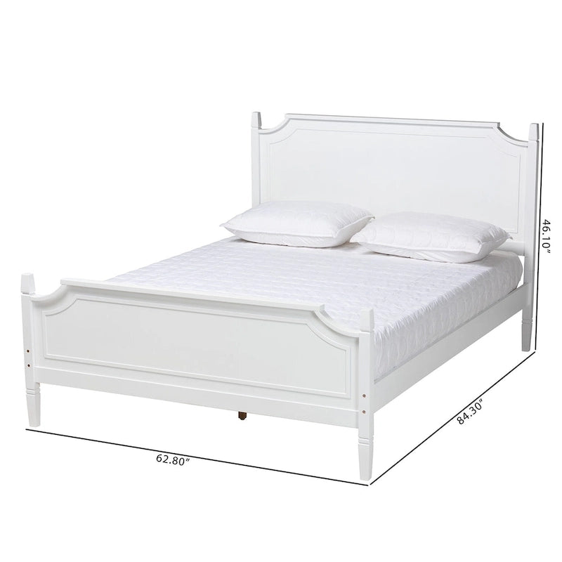 Wood Platform Bed