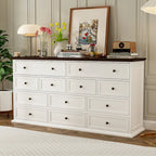 12-Drawer Dresser, 61 Inches Wide