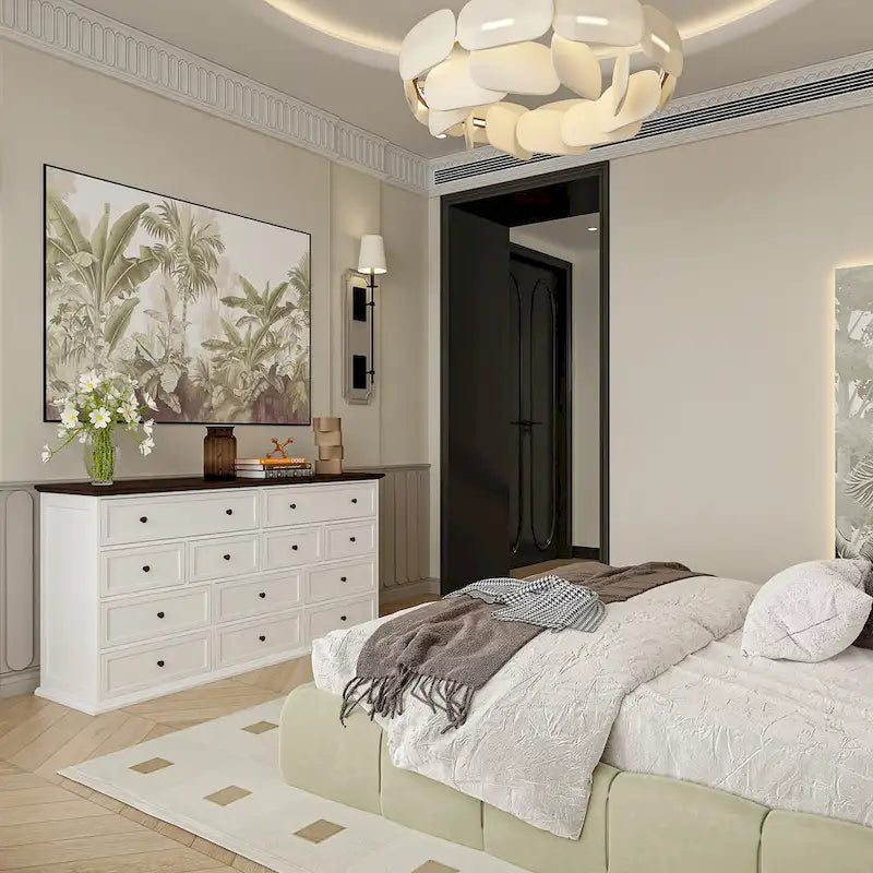 12-Drawer Dresser, 61 Inches Wide