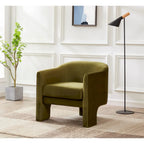 Velvet Accent Chair - 30"W x 28"D x 30"H