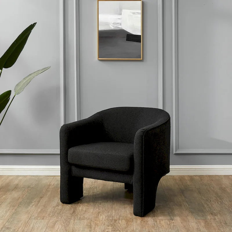 Velvet Accent Chair - 30"W x 28"D x 30"H