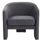Velvet Accent Chair - 30"W x 28"D x 30"H
