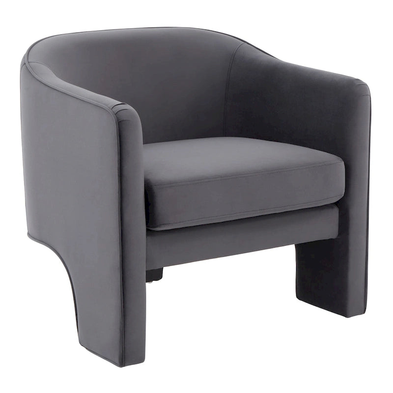 Velvet Accent Chair - 30"W x 28"D x 30"H