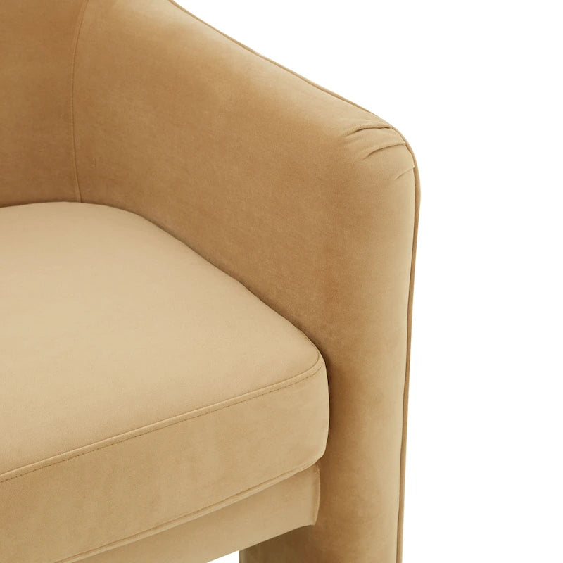 Velvet Accent Chair - 30"W x 28"D x 30"H