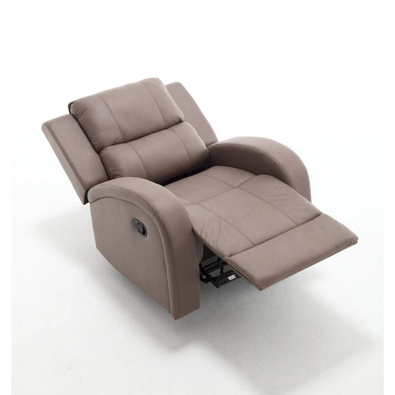 Faux Leather Recliner Chair