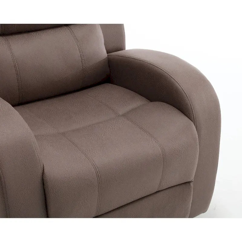 Faux Leather Recliner Chair