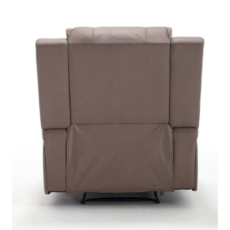 Faux Leather Recliner Chair