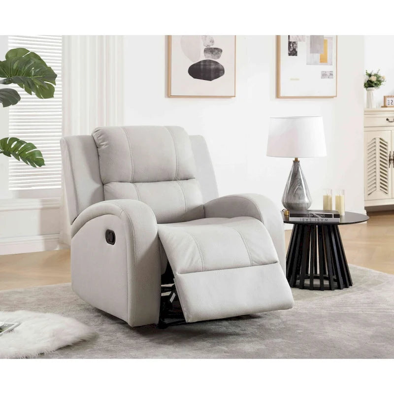 Faux Leather Recliner Chair