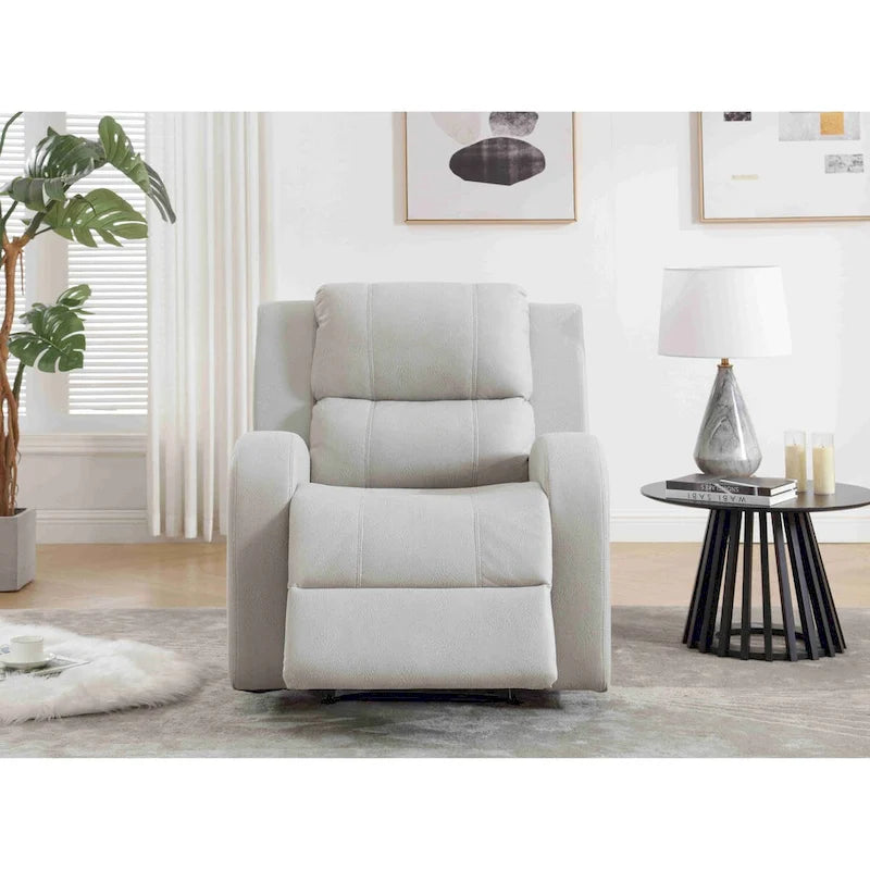 Faux Leather Recliner Chair