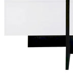 Wooden Coffee Table with Sliding Top and Hidden Storage