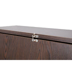 Wall-Mounted Folding Desk with Storage Shelves