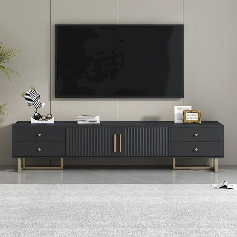 TV Stand Cabinet with Drawers and Storage