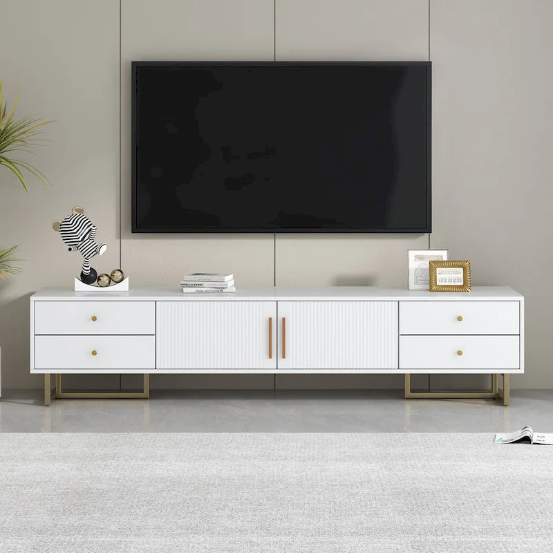 TV Stand Cabinet with Drawers and Storage