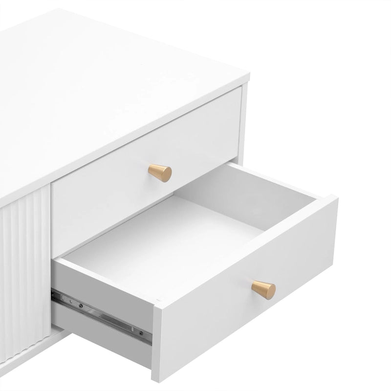 TV Stand Cabinet with Drawers and Storage