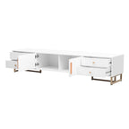 TV Stand Cabinet with Drawers and Storage