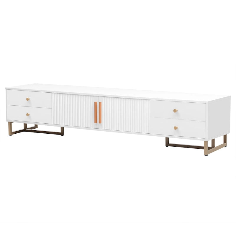 TV Stand Cabinet with Drawers and Storage