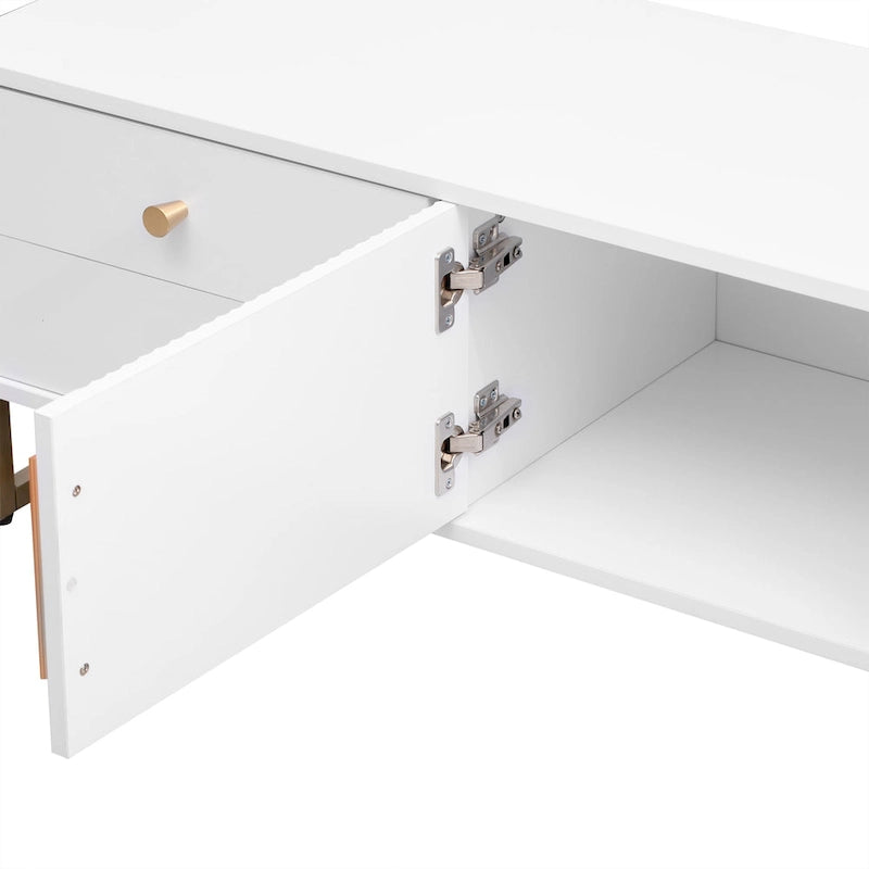 TV Stand Cabinet with Drawers and Storage