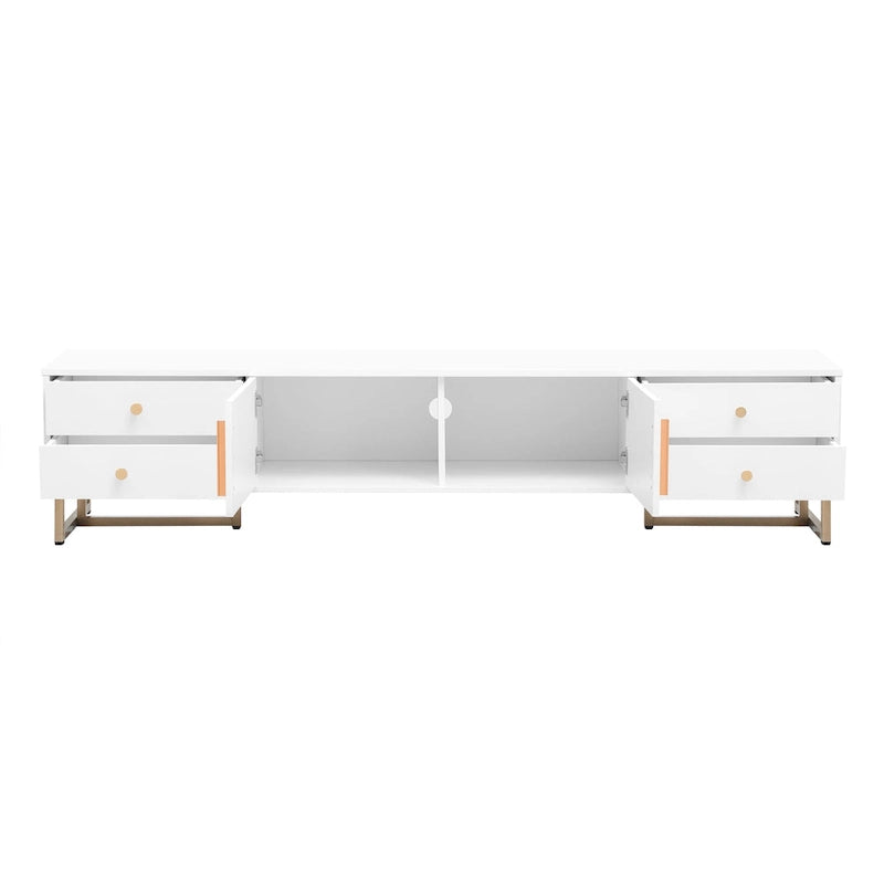 TV Stand Cabinet with Drawers and Storage