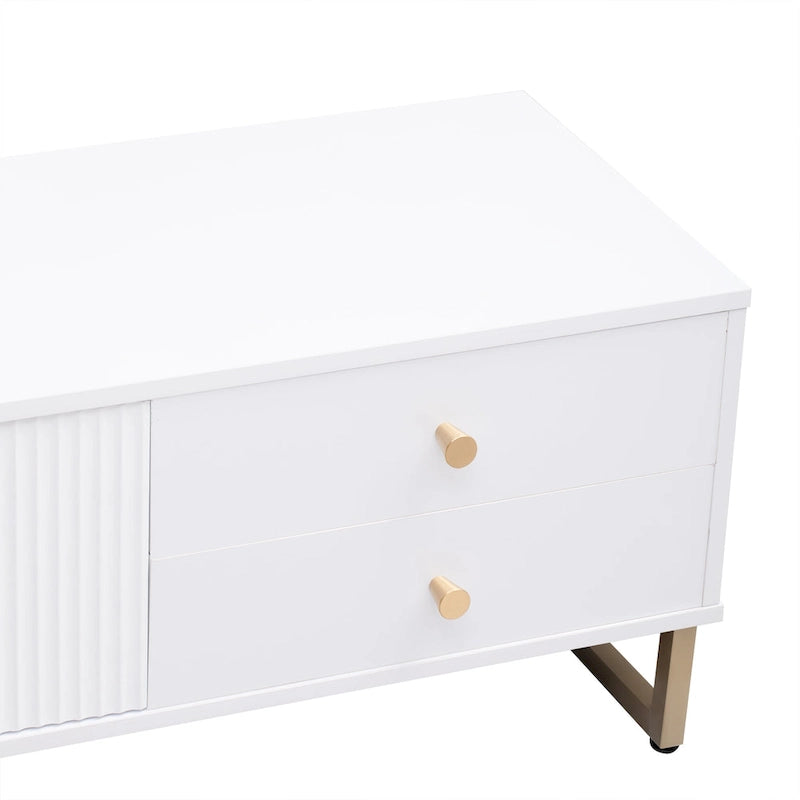TV Stand Cabinet with Drawers and Storage