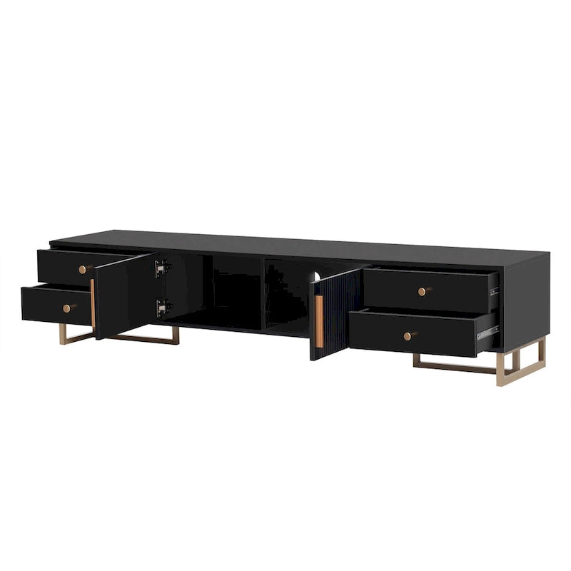 TV Stand Cabinet with Drawers and Storage