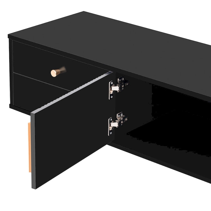 TV Stand Cabinet with Drawers and Storage